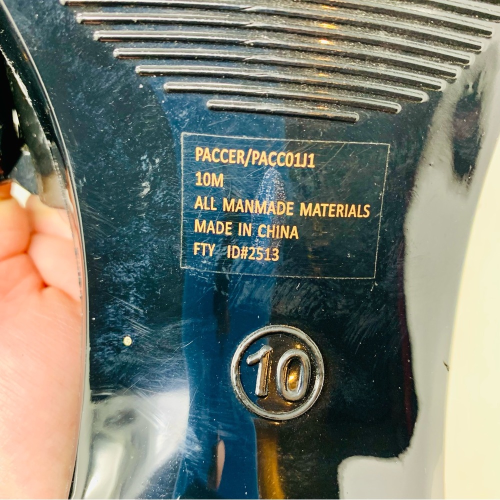 Madden Girl Paccer Studded Platform Sandal Black Size 10 - Picture 9 of 9